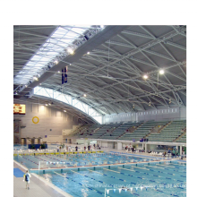 LF Aço Estrutura do estádio Faculdade de treliça piscina com teto